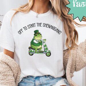 Off To Start The Shenanigans Shirt, Funny St. Patricks Day Shirt